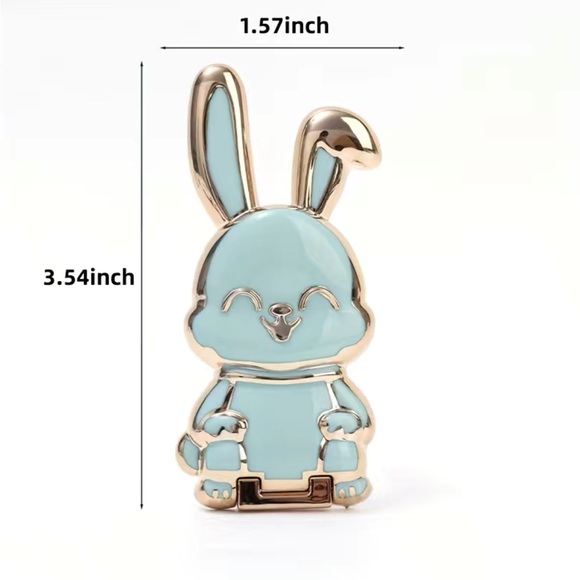 White Bunny Cell Phone Stand ✨Host Pick✨ - Picture 5 of 6